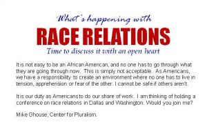 Race-relations
