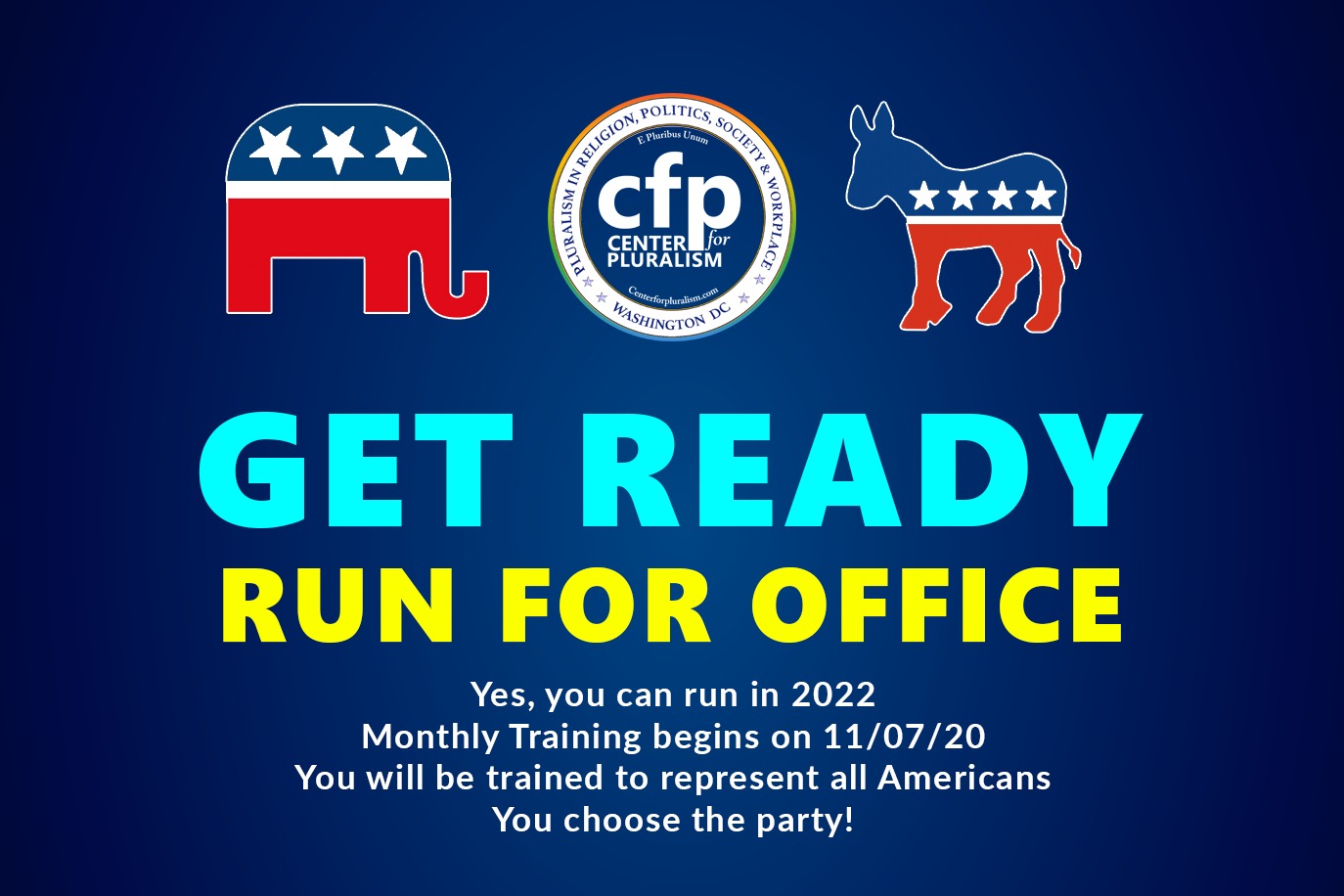 ZoomWhy should you run for public office? Center for Pluralism